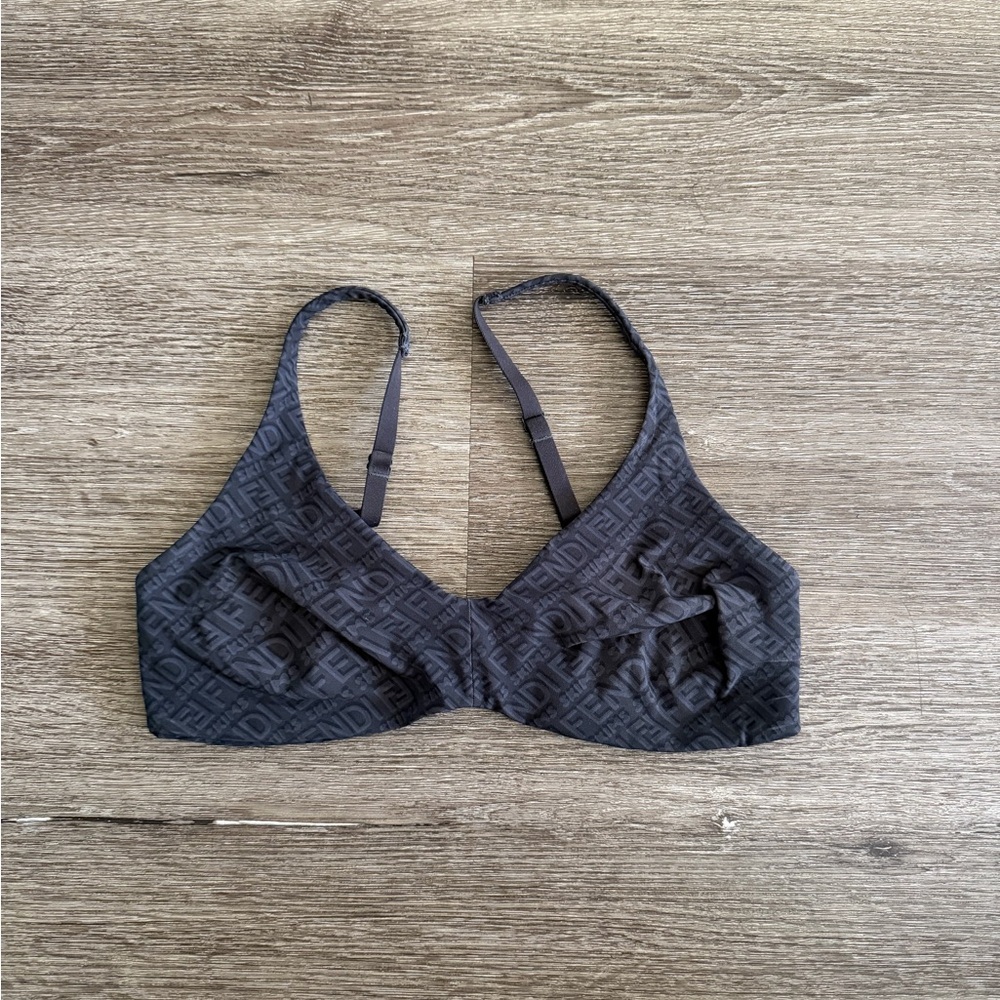 Fendi Women's Dark Gray Bra - Picture 2 of 5